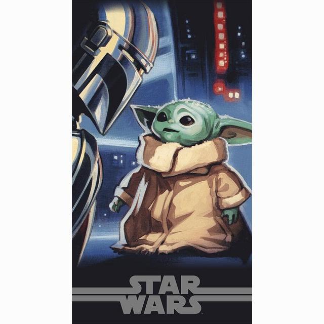 Disney Mando Vintage Comic Star Wars SW 40"x72" Beach Towel