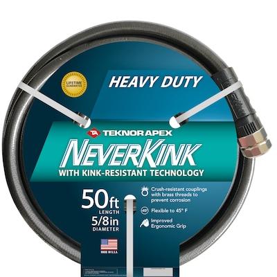 Shop NeverKink NeverKink Teknor Apex 5/8-in x 50-ft Heavy Kink Free Vinyl Gray Coiled Hose