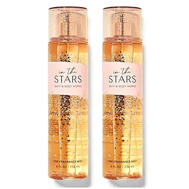 Bath and Body Works In the Stars Fine Fragrance Body Mist Gift Set - Value Pack Lot of 2 (In the Stars)