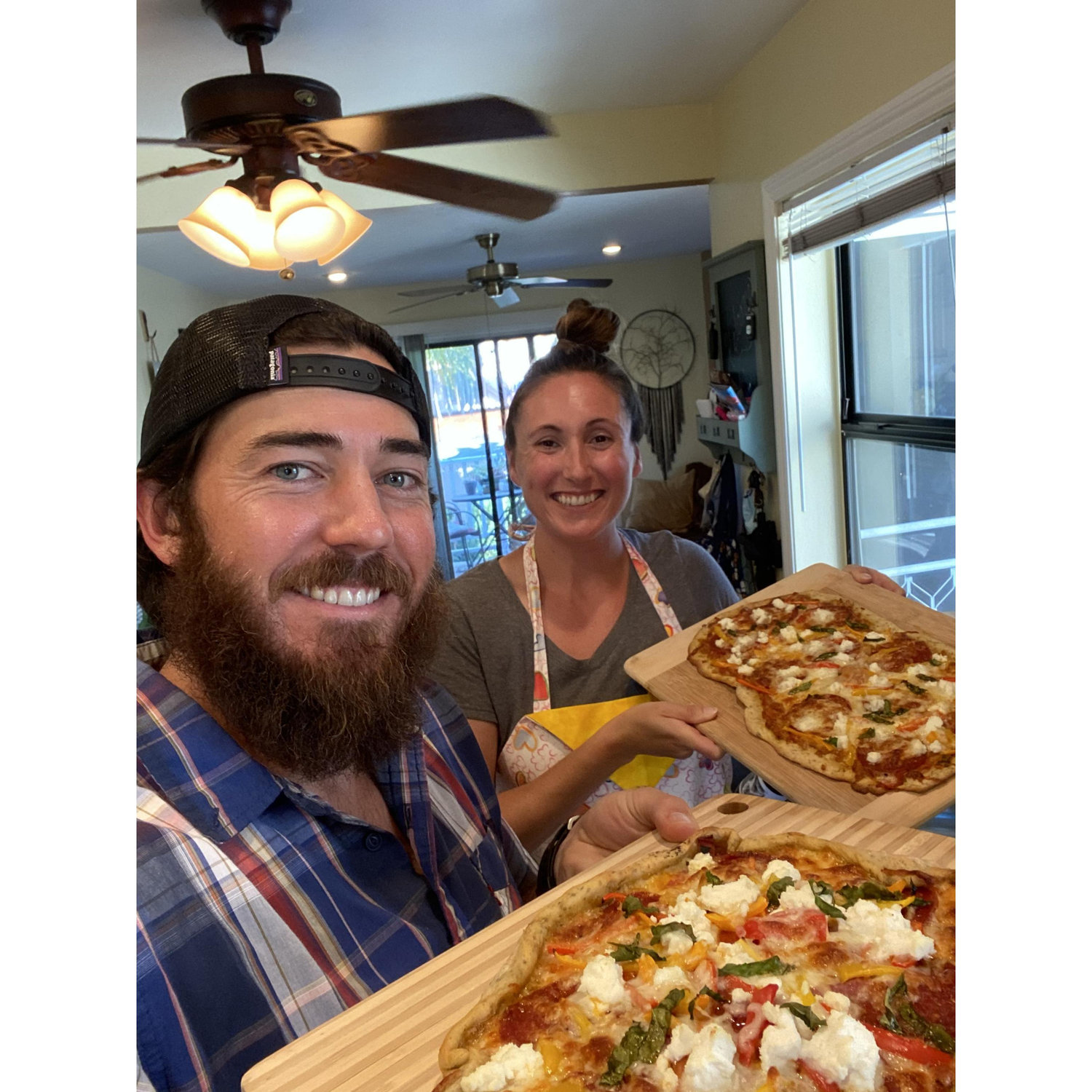 Zoom pizza making with AppFolio