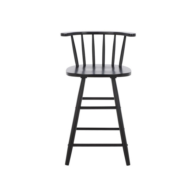 Jay Wood Counter Stool - BST1403 - Black - Safavieh