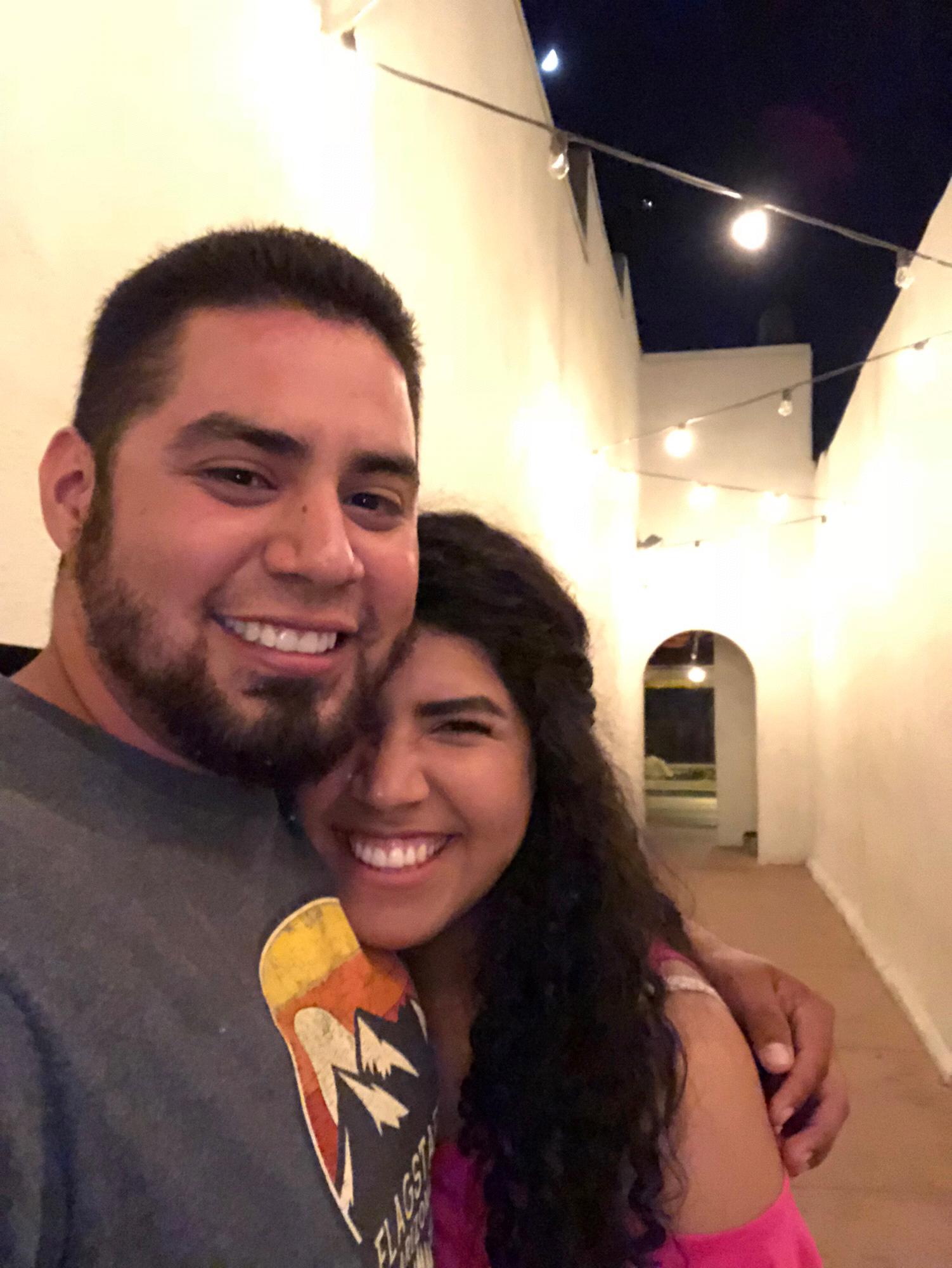 One of our first dates