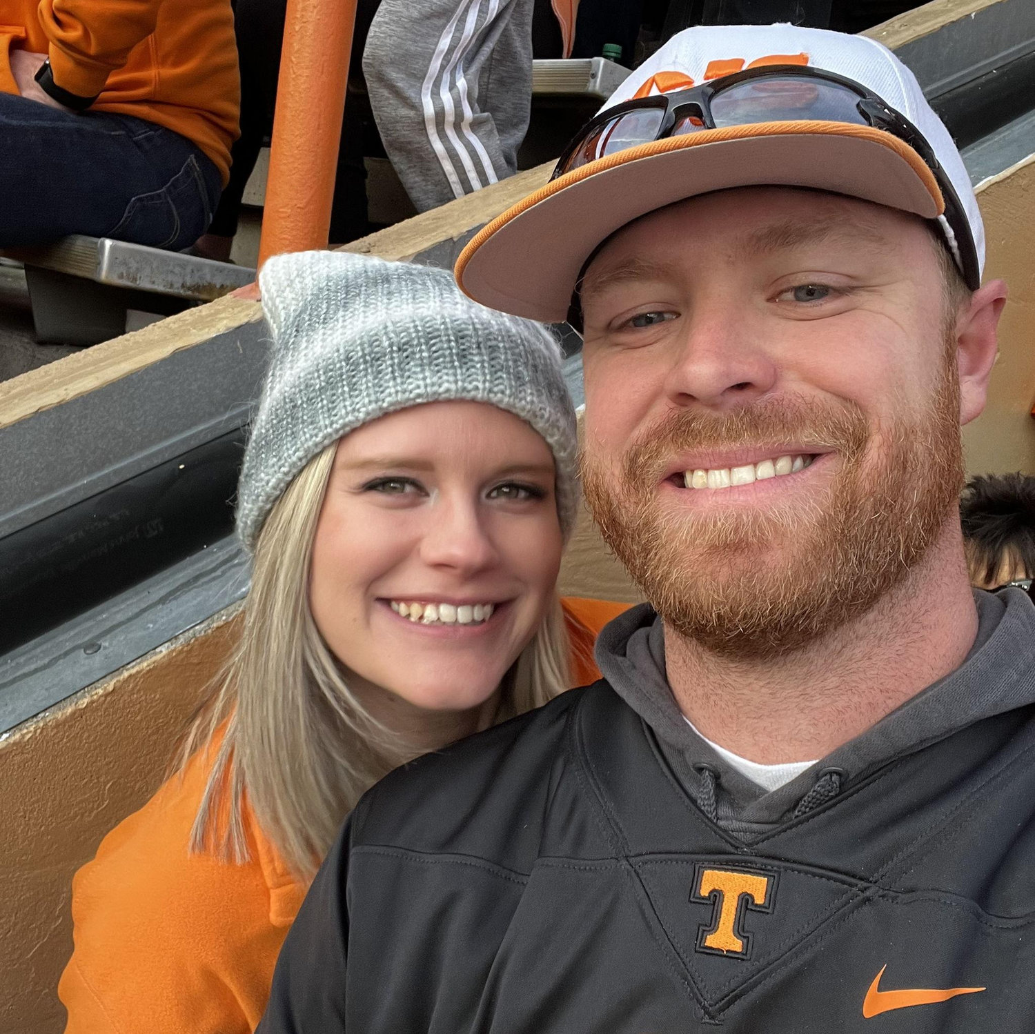 Our first Tennessee football game together!
