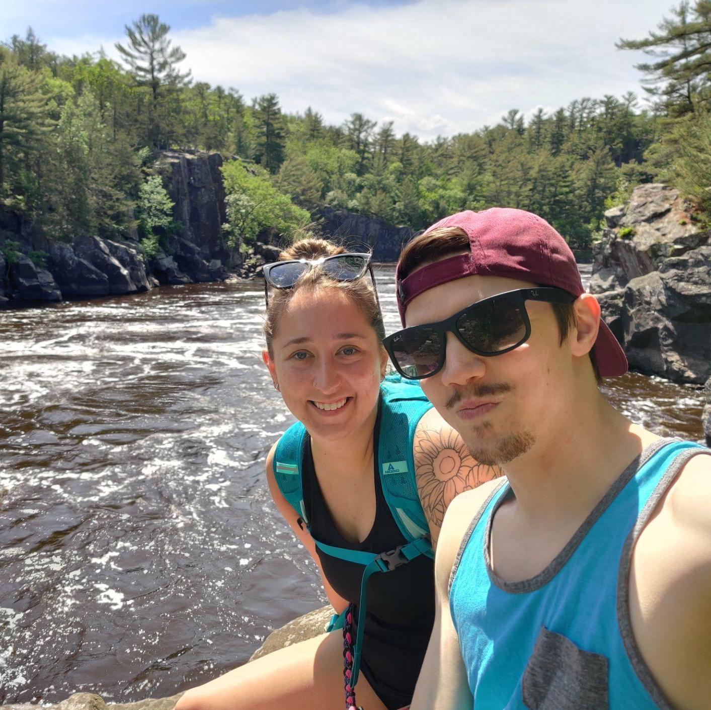 First trip to Taylor's falls together.
