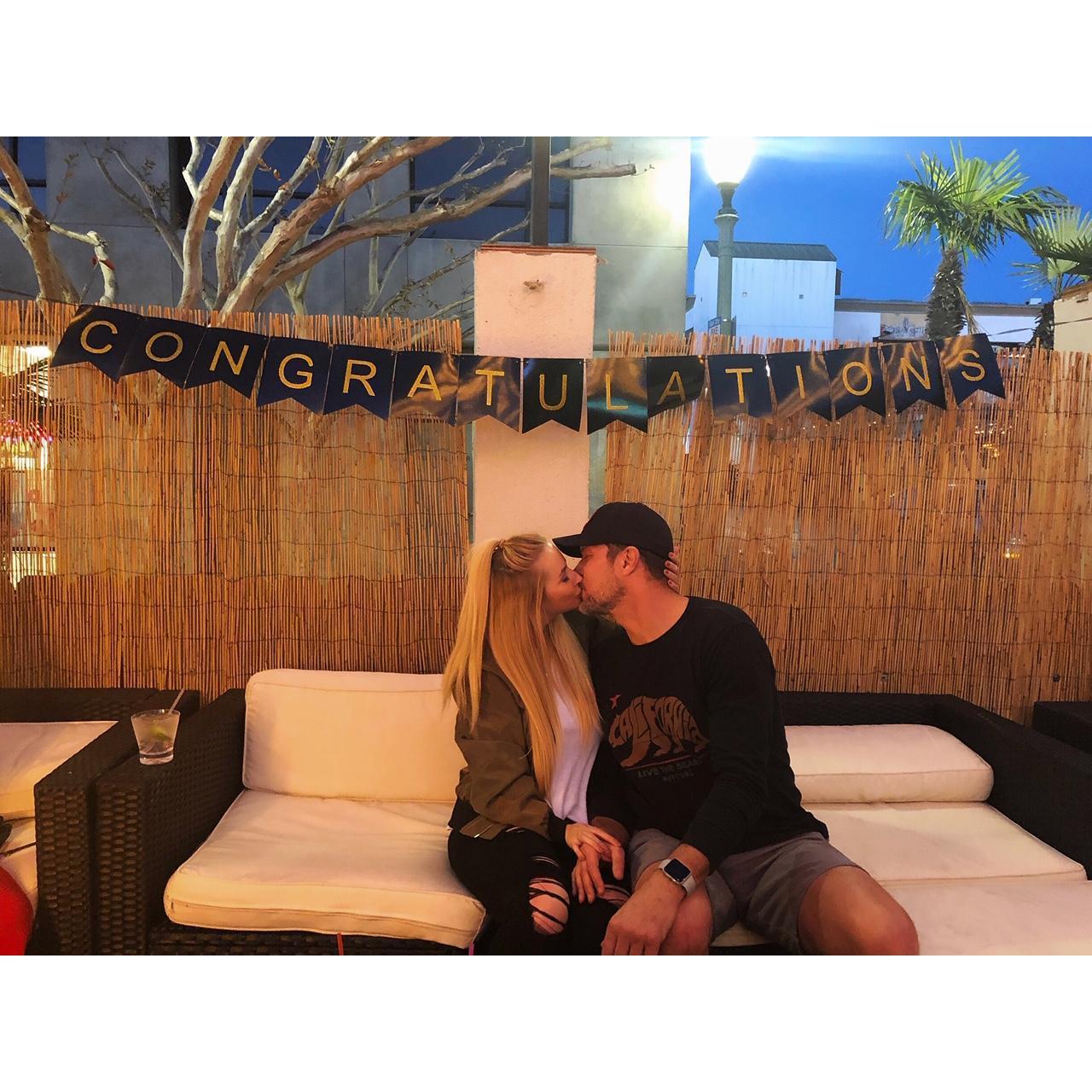 My surprise graduation.