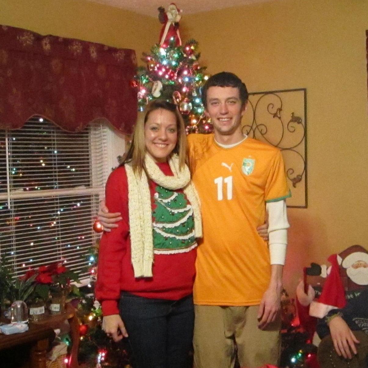 First Christmas in Kentucky for Bex.