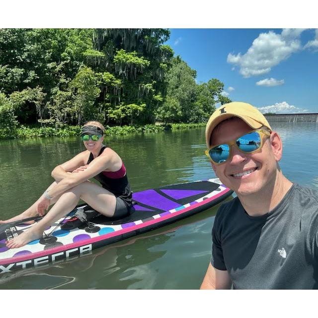 Paddle Boarding in the Georgia Summer