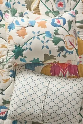 The Printed Cotton Voile Pillow Shams, Set of 2