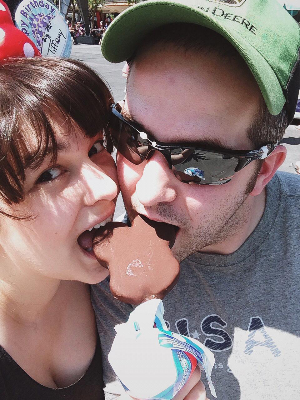 Tyler's introduction to Mickey bars