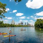 Paddleboard Lady Bird Lake