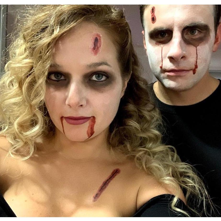 Sandy & Danny raise from the dead. Halloween 2019.