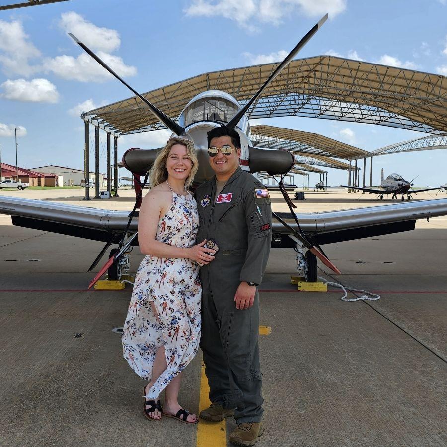 Pilot training graduation