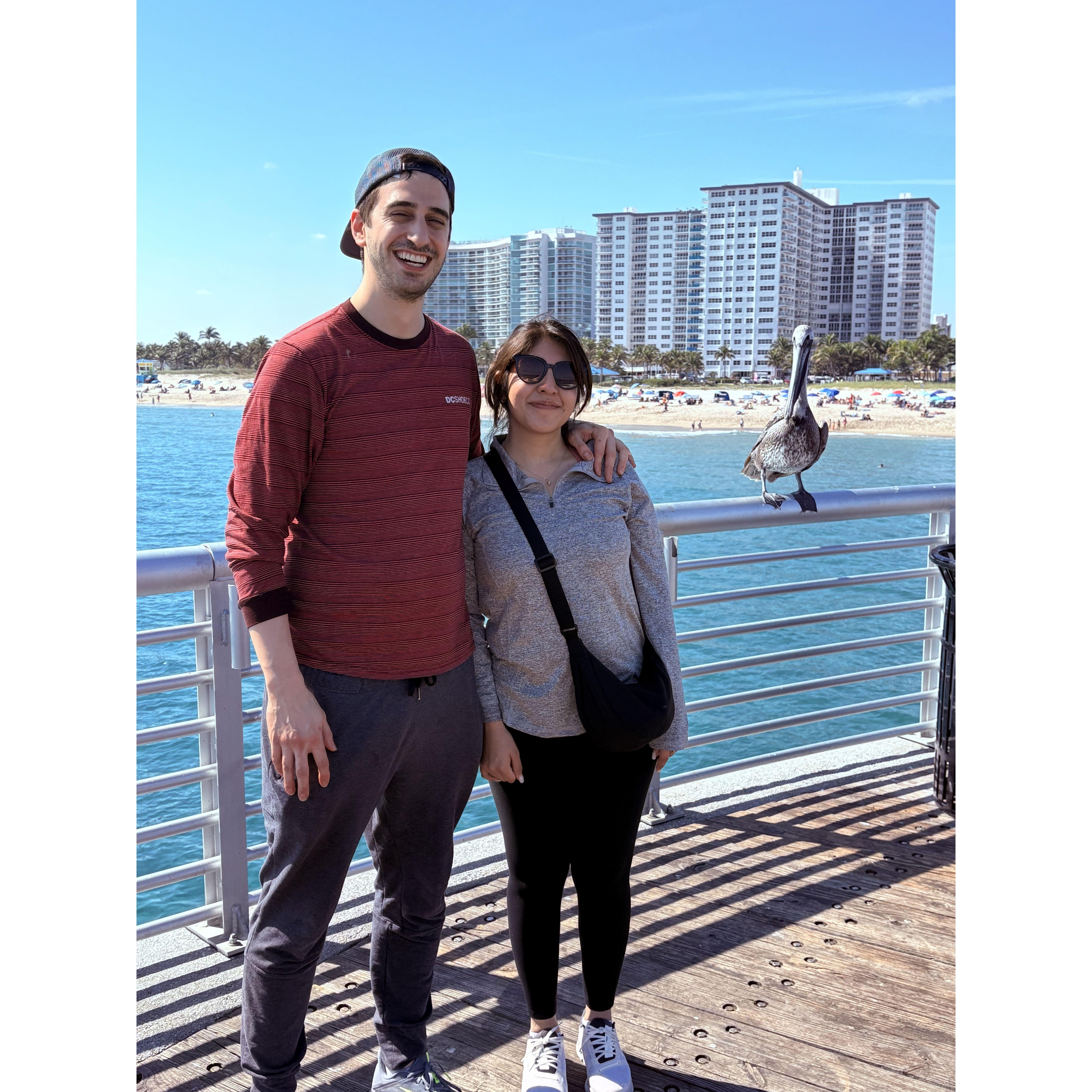 Chasing the sun and each other — Florida bound