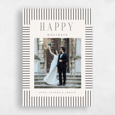 Multi-Colored Holiday Card - Bristol