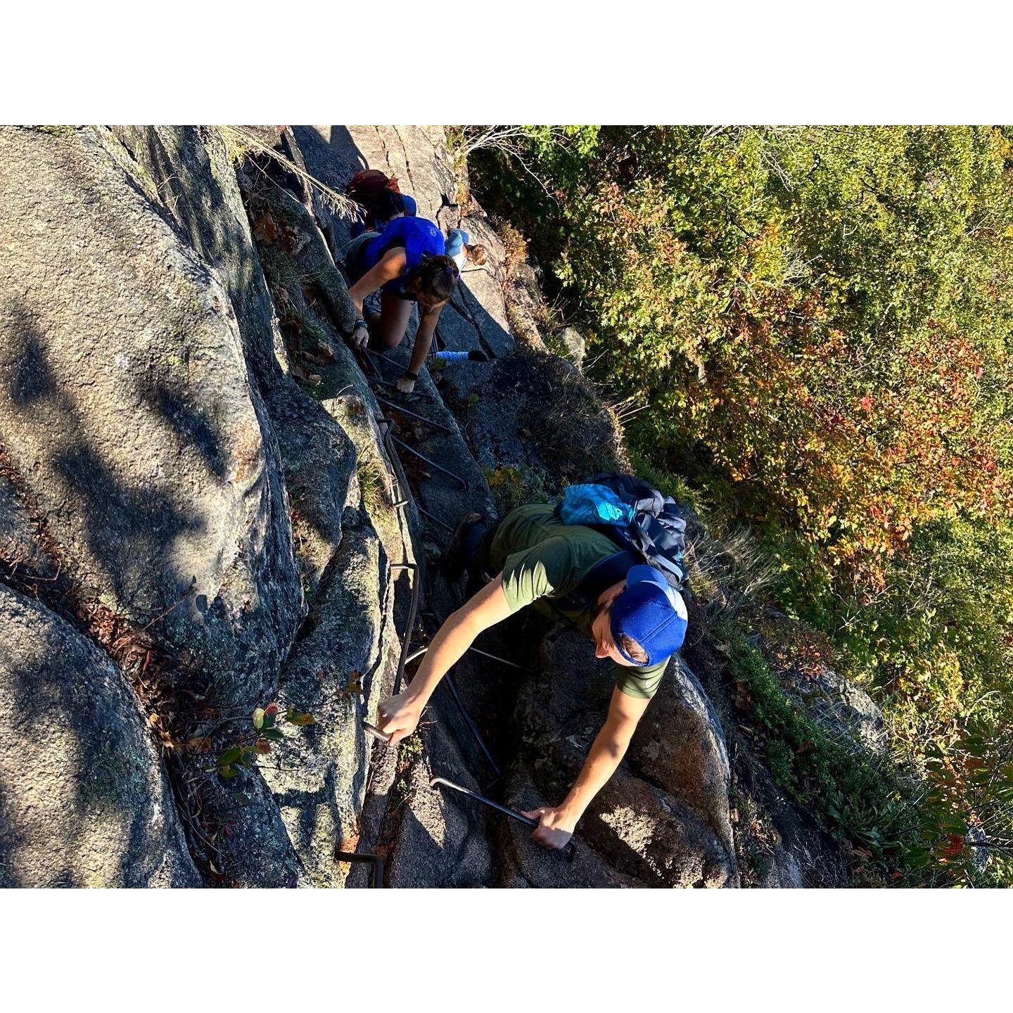 Ladders on the Precipice Trail