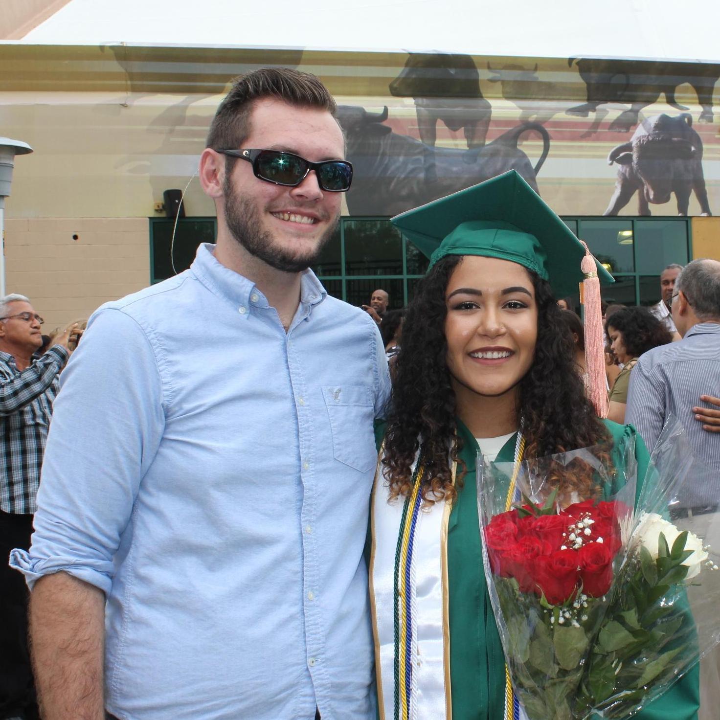 Lissette graduating from USF, August 2016