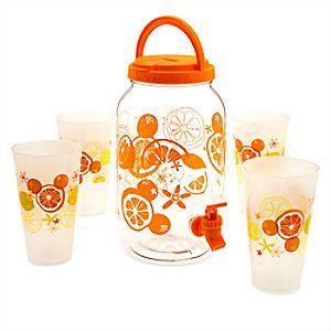 Mickey Mouse Citrus Pitcher Set