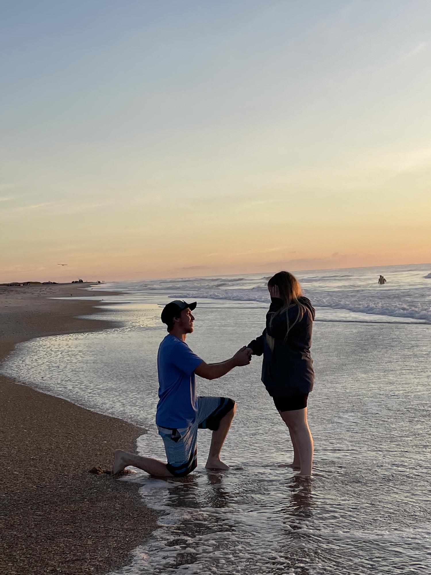The moment he asked me to be his wife forever 💙