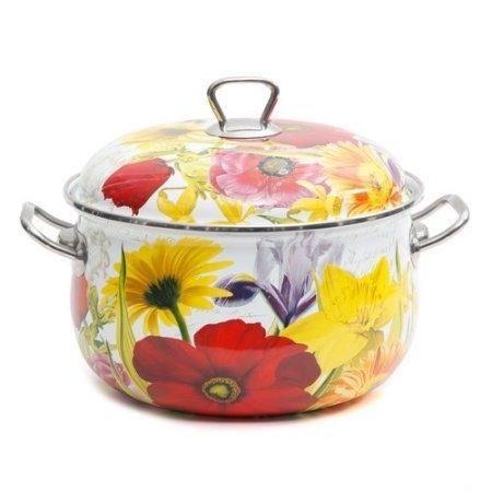 The Pioneer Woman Floral Garden 4-Quart Dutch Oven, Multi-Color