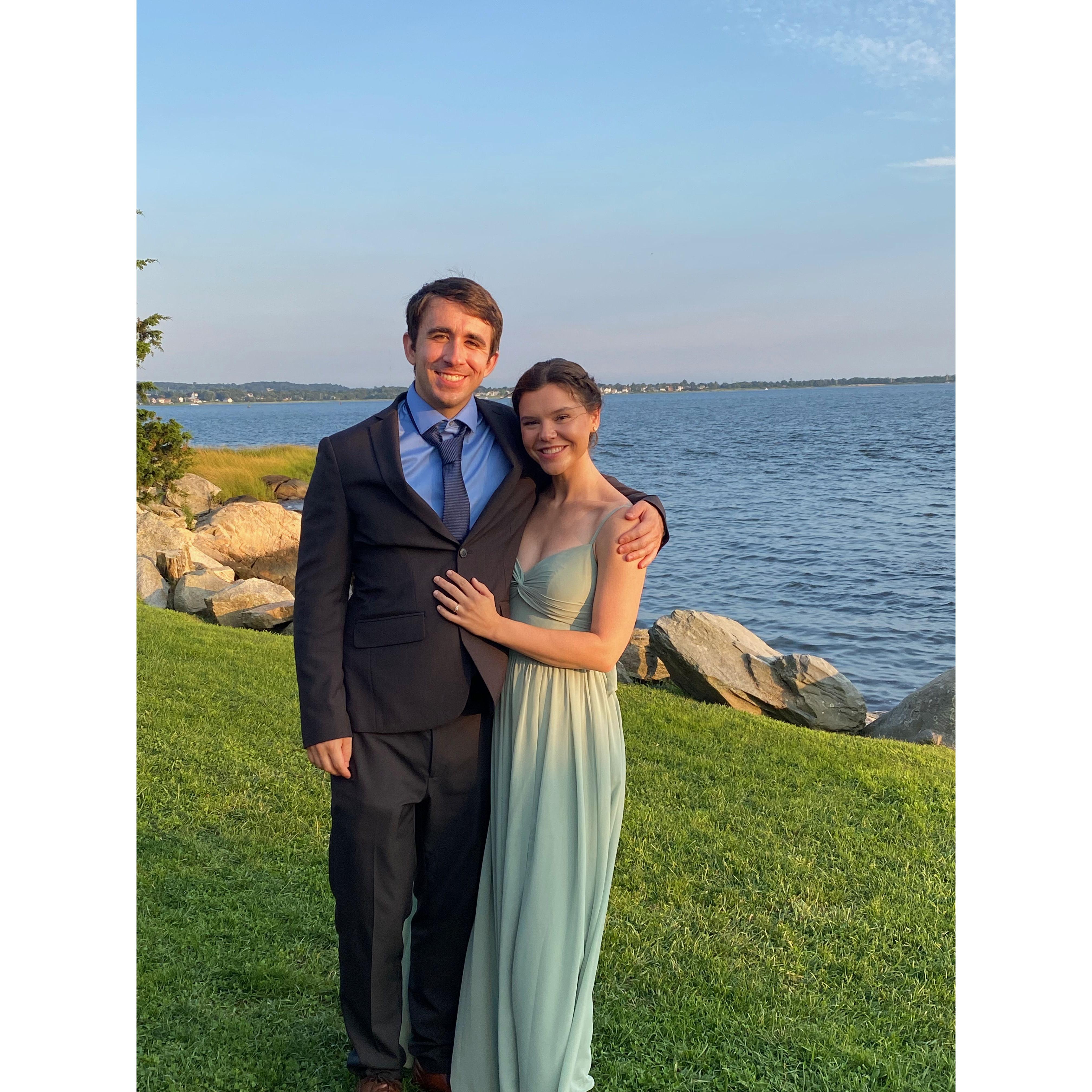 We attended Allison and Justin's oceanside wedding - August 2024, Bristol, RI