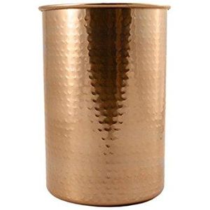 Copper Plated Kitchen Utensil Holder / Tool Caddy, Store All Your Wooden Spoons, Spatulas, & More