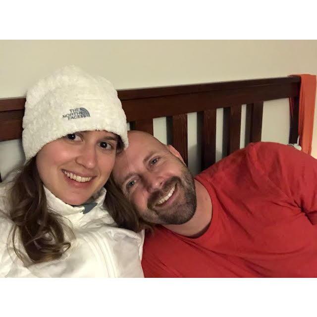 Winter in Baltimore *INDOORS*...we didn't grow up in the same climate.