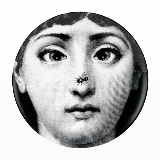 Fornasetti Wall Plate Tema e Variazioni