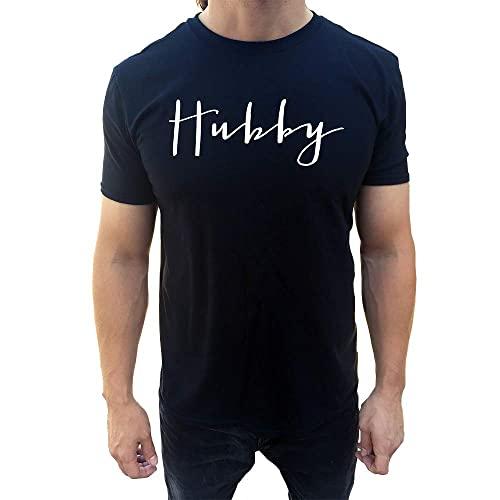 Hubby Shirt Wifey Just Married Honeymoon Matching Couples Set Tshirt Mens T Shirts Husband and Wife Wedding Gift Couple Men