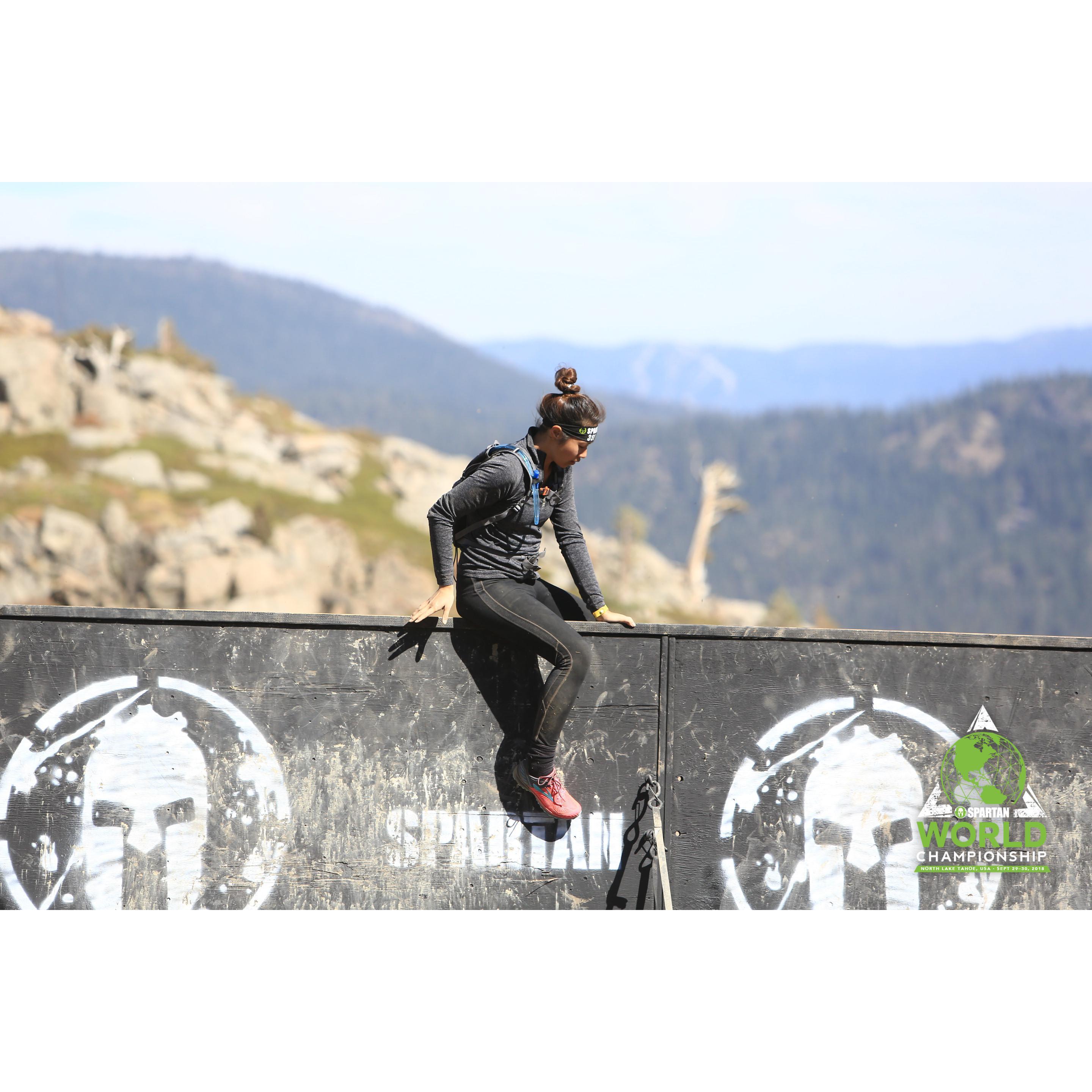 Spartan Beast Lake Tahoe WALL CLIMB