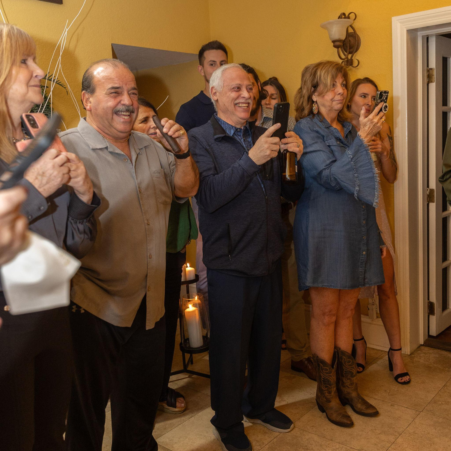Surprise engagement party