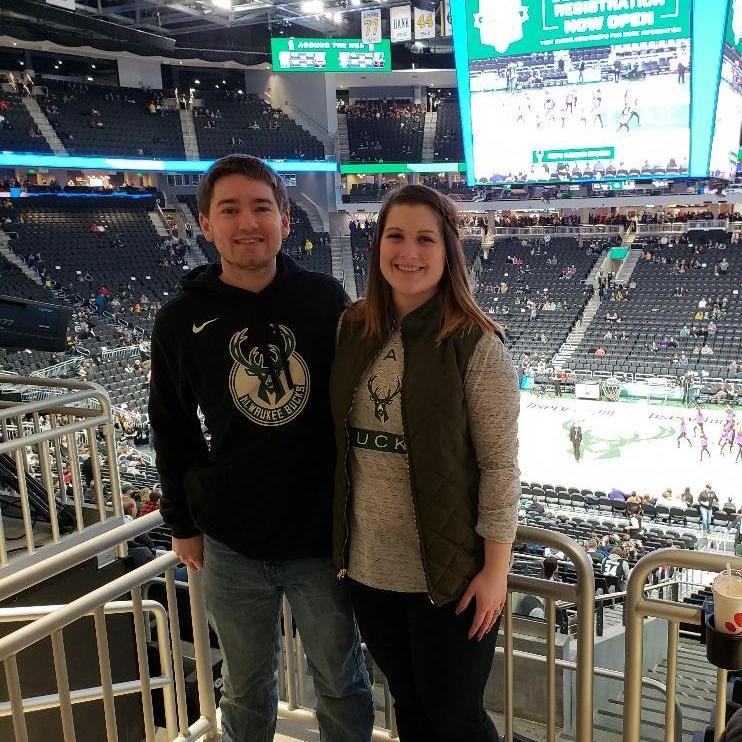 First Bucks game together!