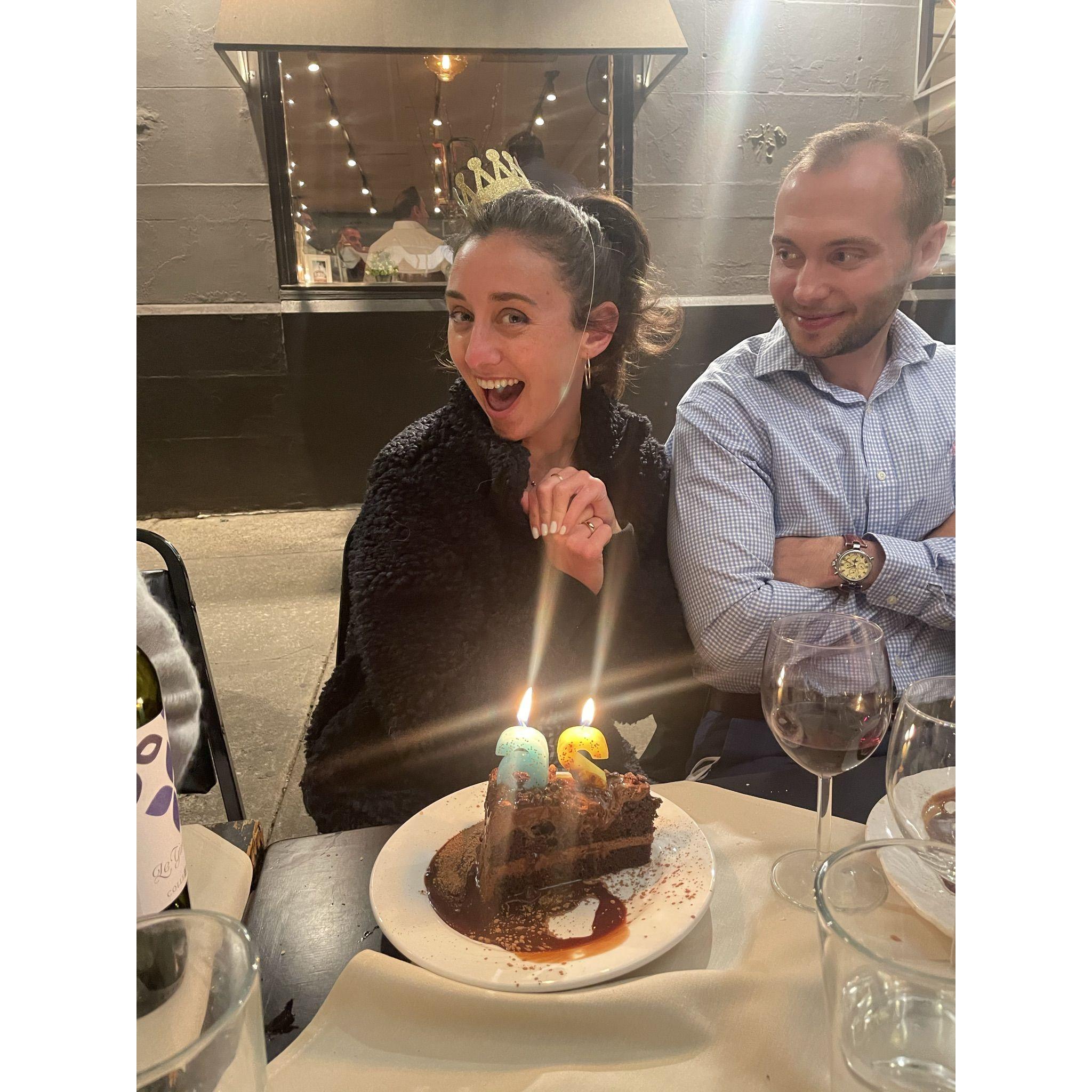 Clare's 26th Birthday Dinner