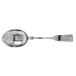 Old English Tipt (Sterling) Solid Serving Spoon by Gorham Silver