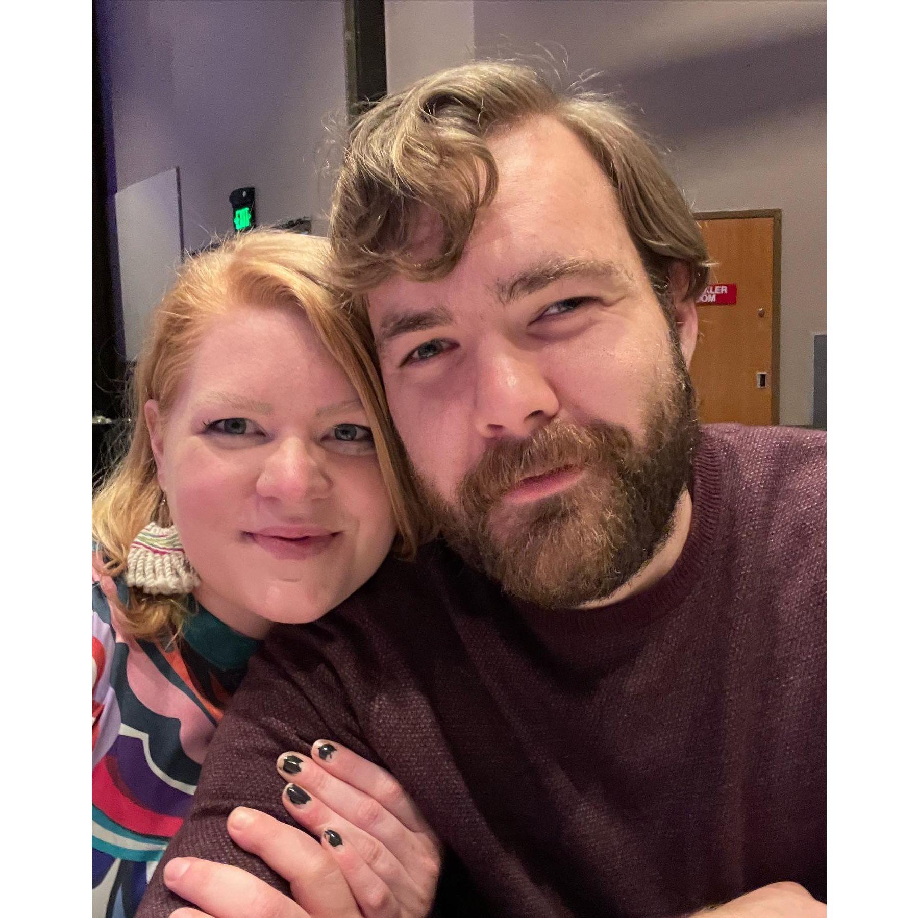 Celebrating love at a wedding of friends