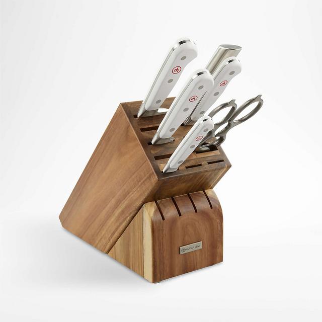 Wusthof Classic White 7-Piece Knife Block Set