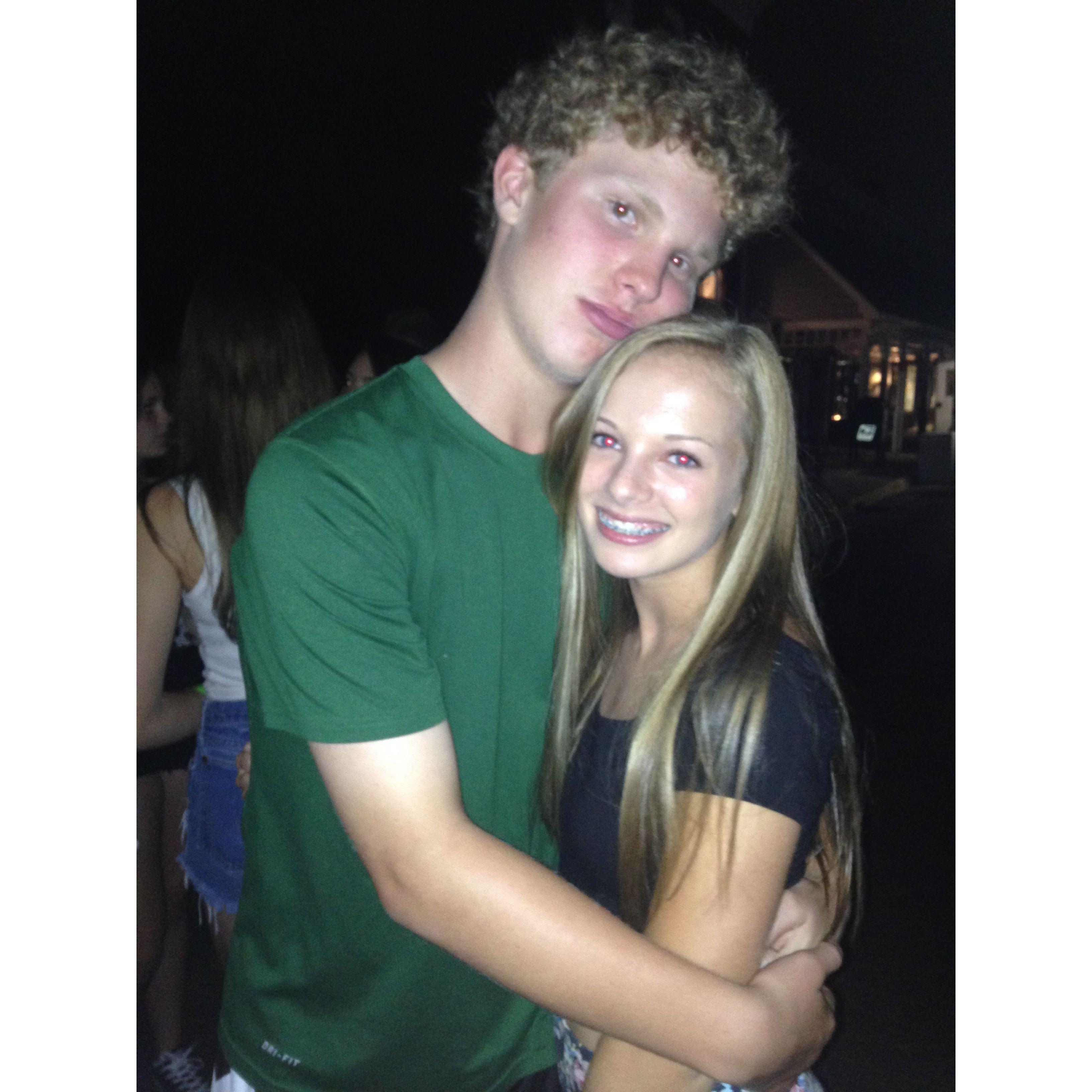 Our first ever photo together - 7th grade!