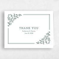 Green Wedding Thank You - Ivy Letterpress