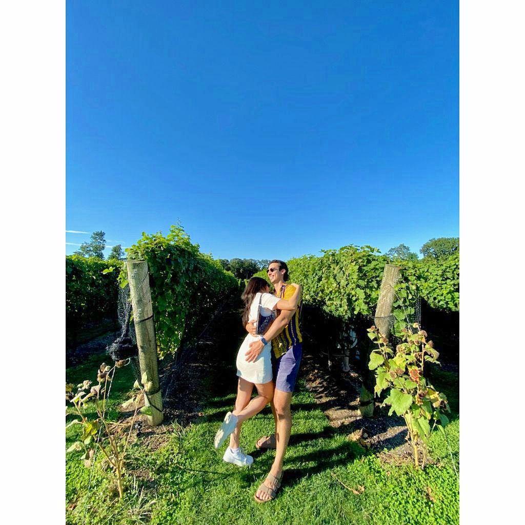 Wine Tasting in the Summer