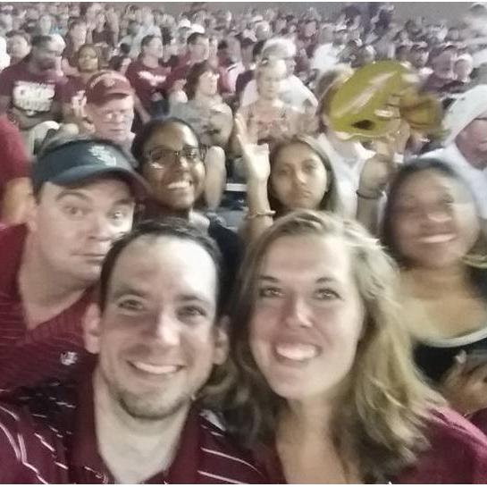FSU Football Game with the Overtons, September 2015
Tallahassee, Florida