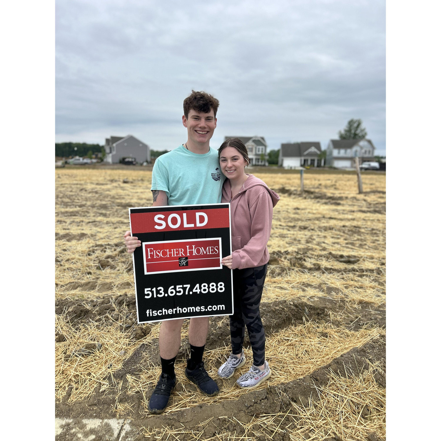 We bought land and are building a home for our future!!!