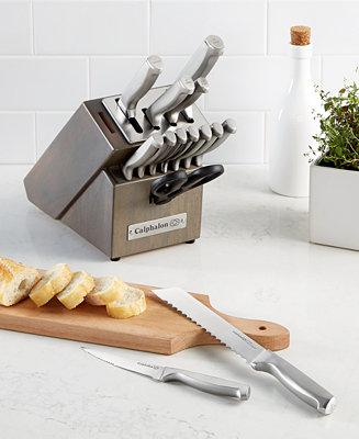 Classic 15-Pc. Self-Sharpening Stainless Steel Cutlery Block Set