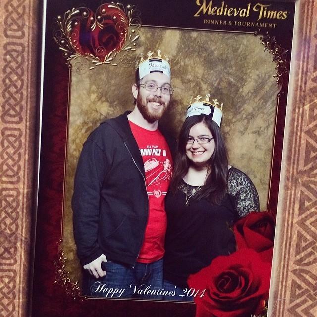 Valentine's Day 2014 @ Medieval Times in New Jersey