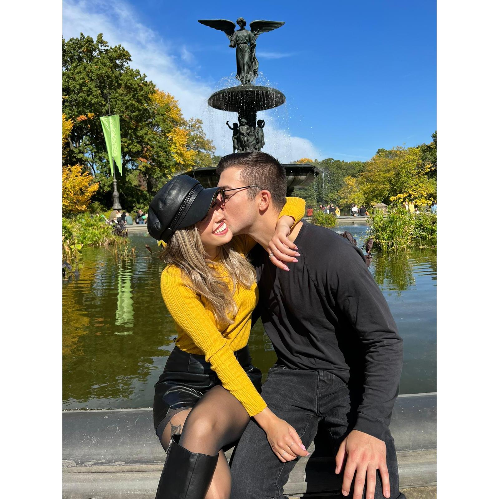Showing Paola Central Park in the Big Apple