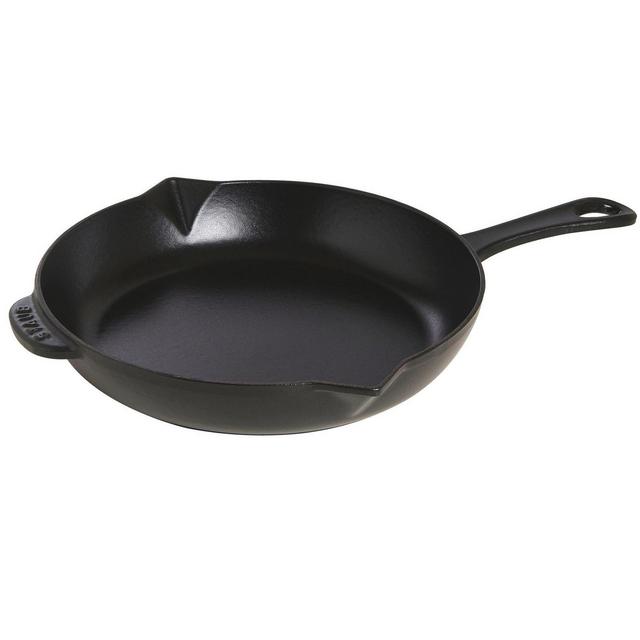Staub Cast Iron 10-inch Fry Pan - Matte Black