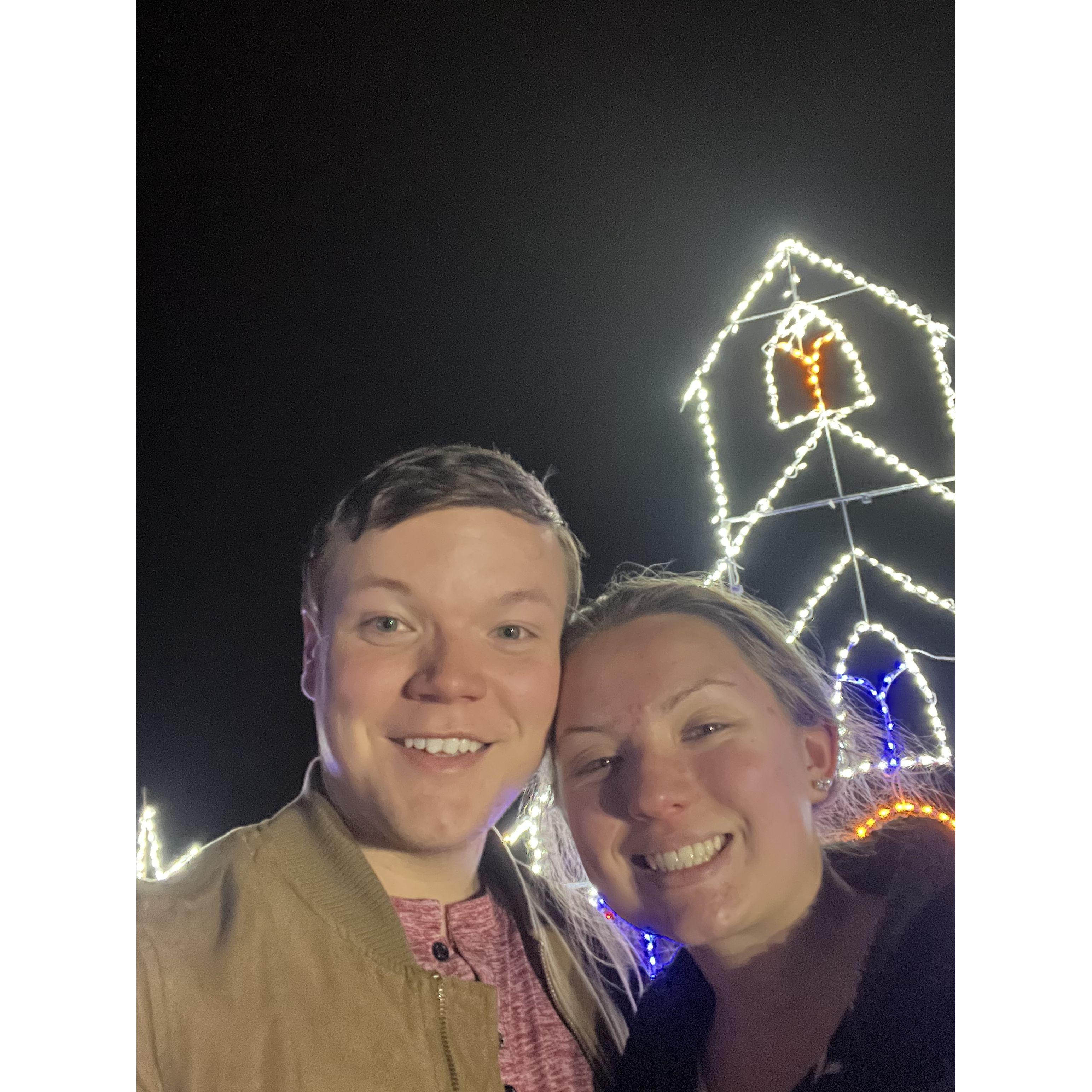 Late Nights and Christmas Lights