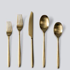 Gold Ava Flatware 12 piece set