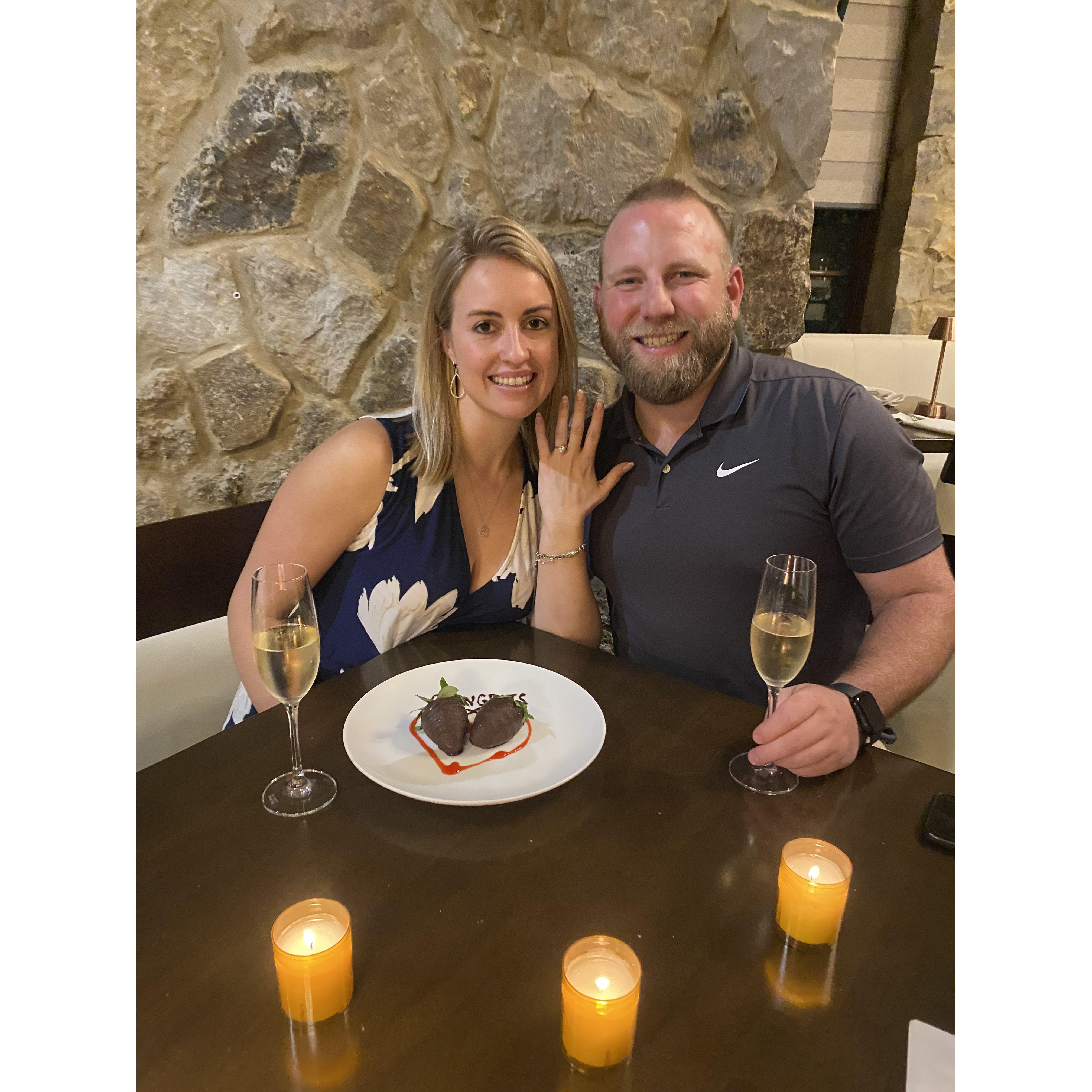 We are engaged!!!