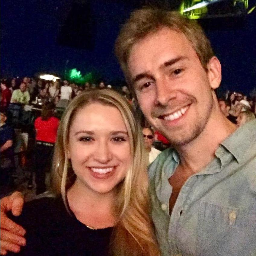 At a Dave Matthews Band concert, our favorite artist and how we first connected!