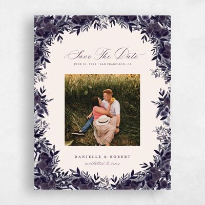 Beige Wedding Save the Date - Chai Photo