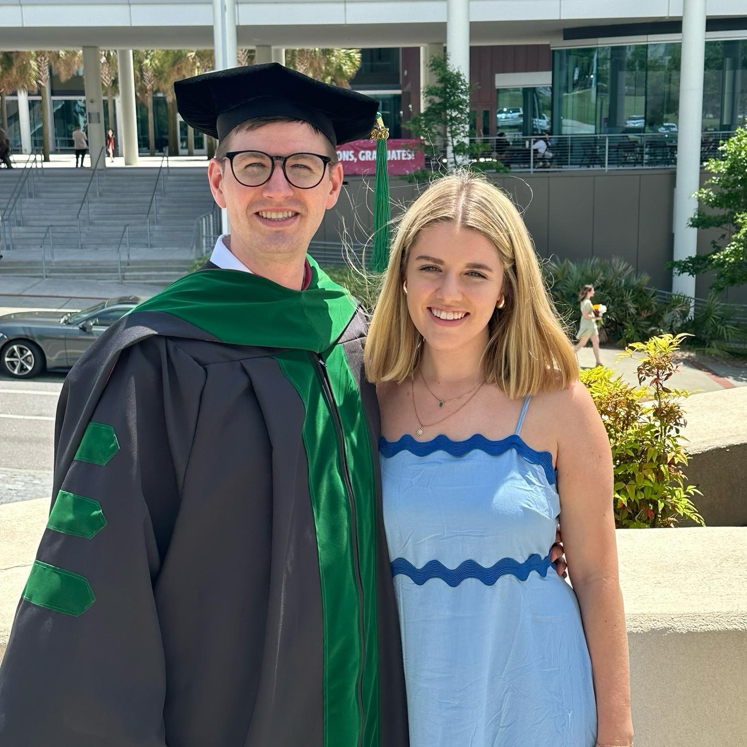 May 2024 - Austin's Medical School Graduation.